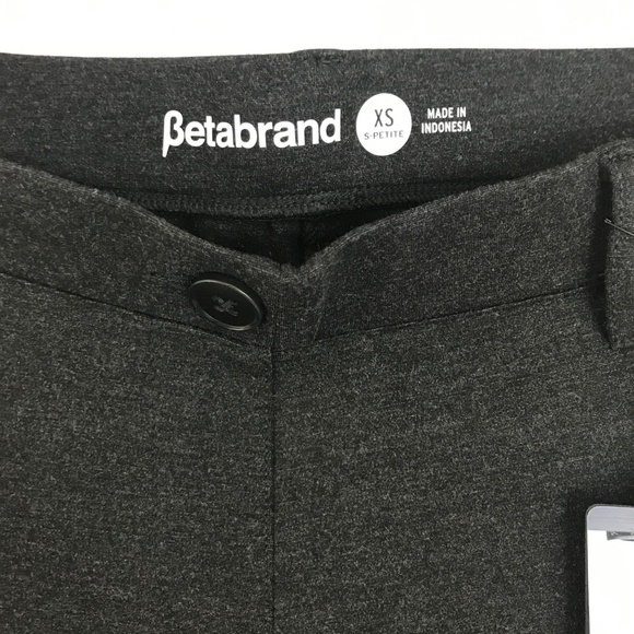 Betabrand Dress Pant Yoga Boot Cut Gray XS Petite - Picture 8 of 8